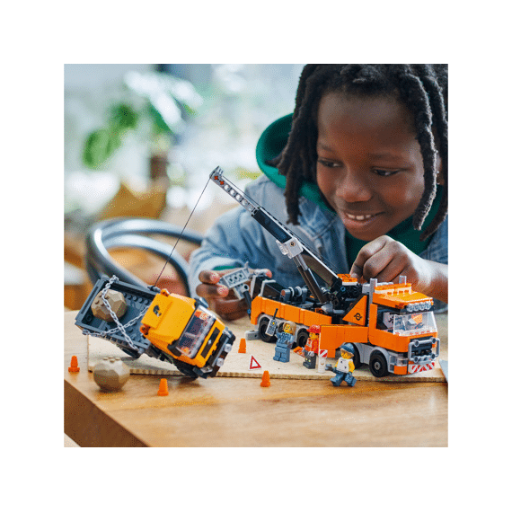 Lego City Zware Sleepwagen Met Kraan 60467