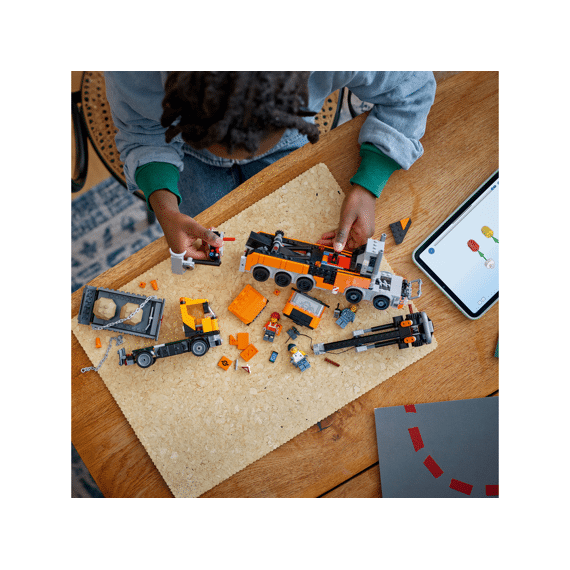 Lego City Zware Sleepwagen Met Kraan 60467