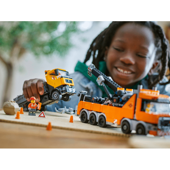 Lego City Zware Sleepwagen Met Kraan 60467