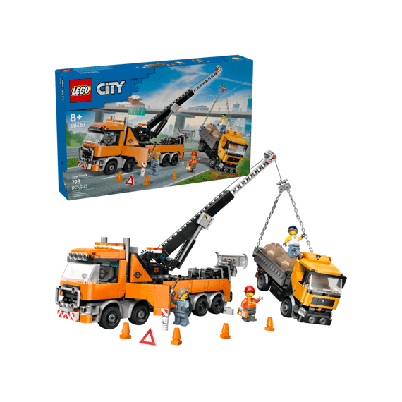 Lego City Zware Sleepwagen Met Kraan 60467