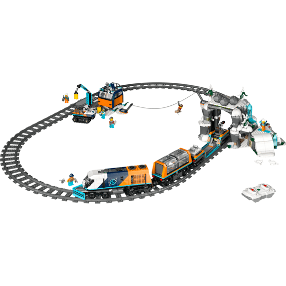 Lego City Onderzoekstrein Op De Noordpool 60470