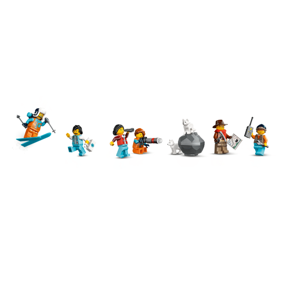 Lego City Onderzoekstrein Op De Noordpool 60470