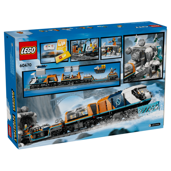 Lego City Onderzoekstrein Op De Noordpool 60470