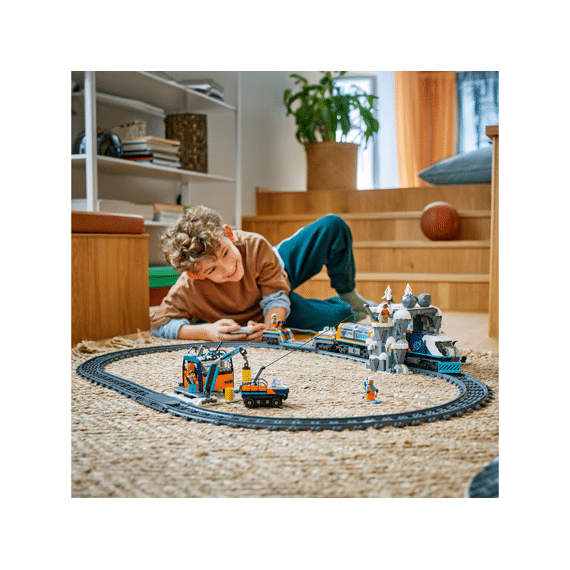 Lego City Onderzoekstrein Op De Noordpool 60470