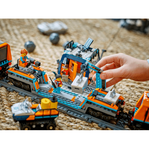 Lego City Onderzoekstrein Op De Noordpool 60470