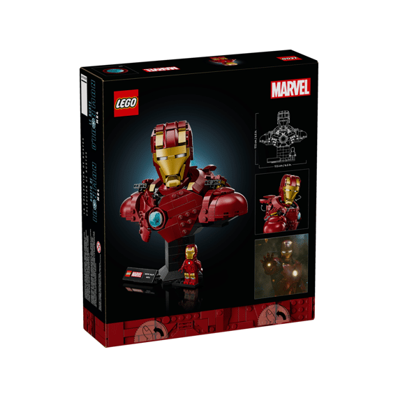 Lego Marvel Super Heroes Iron Man Mk4 Buste 76327