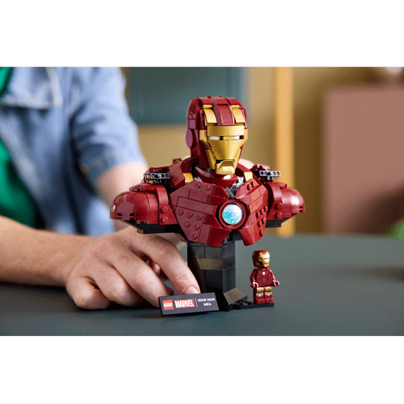 Lego Marvel Super Heroes Iron Man Mk4 Buste 76327