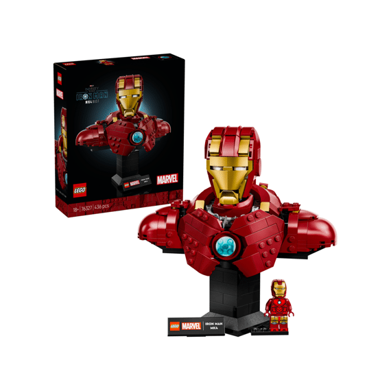 Lego Marvel Super Heroes Iron Man Mk4 Buste 76327