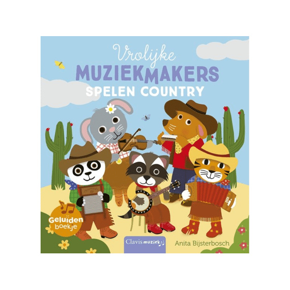 Geluidenboek Vrolijke Muziekmakers Spelen Country