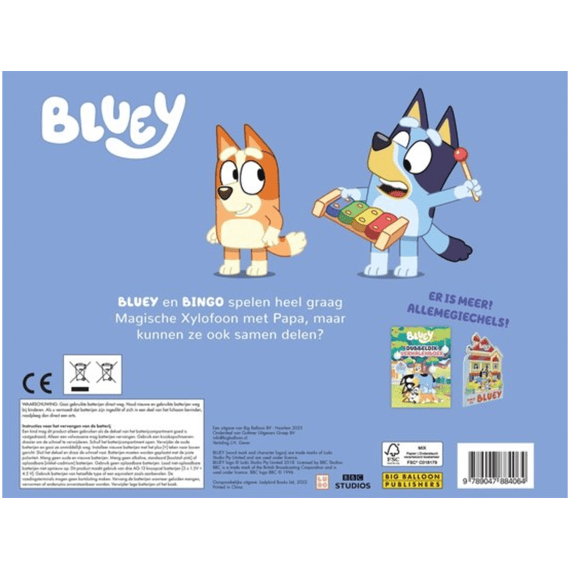 Geluidenboekje Bluey De Magische Xylofoon