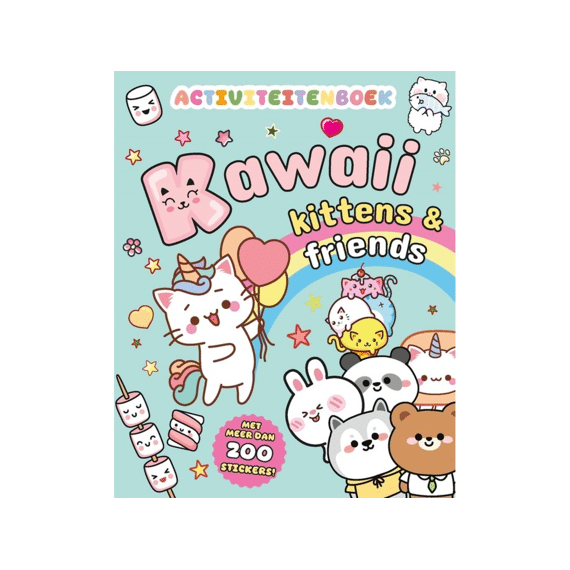 Activiteitenboek Kawaii & Friends