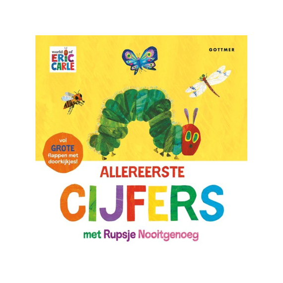 Allereerste Cijfers Met Rupsje Nooitgenoeg
