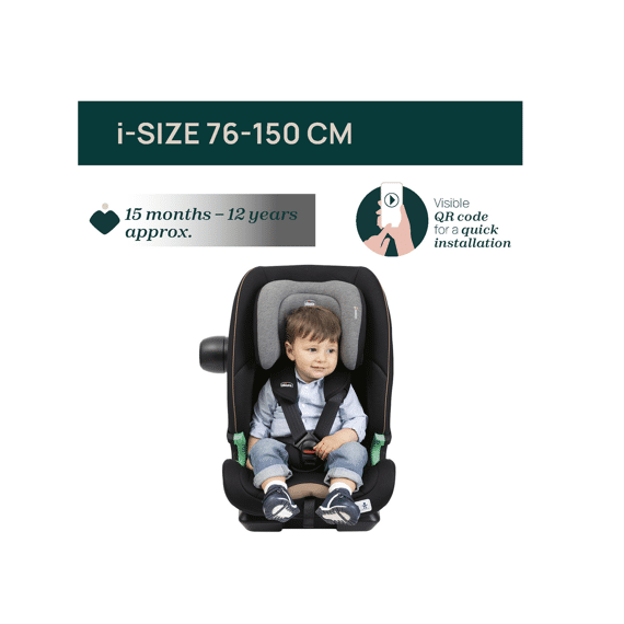 Chicco Autostoel Seat Go I-size  Posh Black