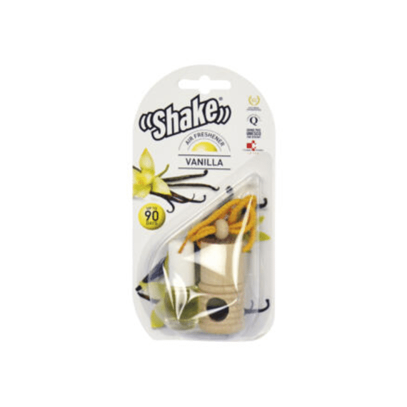 Shake Luchtverfrisser + Navulling Vanilla 2x4,5ml