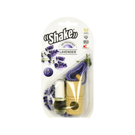 Shake Luchtverfrisser + Navulling Lavender 2x4,5ml