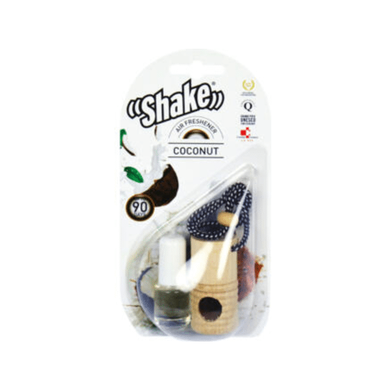 Shake Luchtverfrisser + Navulling Coconut 2x4,5ml