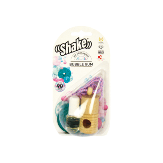 Shake Luchtverfrisser + Navulling Bubblegum 2x4,5ml