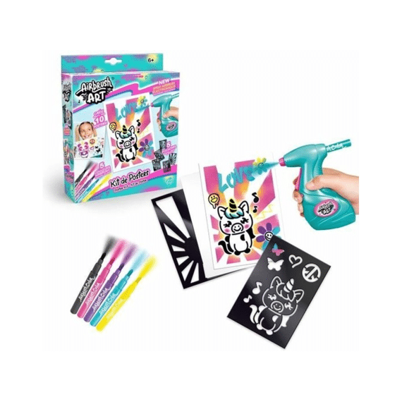 Canal Toys - Airbrush Art - Posters Kit