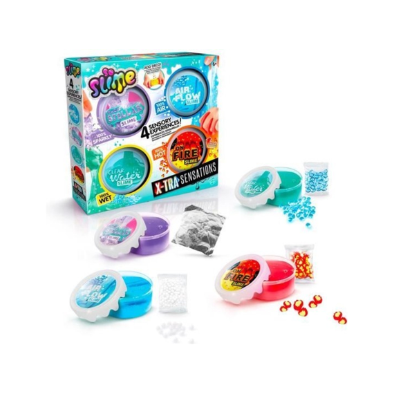 Canal Toys - Slime Xtra Senstations -  Set Van 4 Texturen