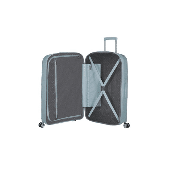 American Tourister Starvibe Spinner 77/28 Exp Tsa Ltd Azzurro Speckles