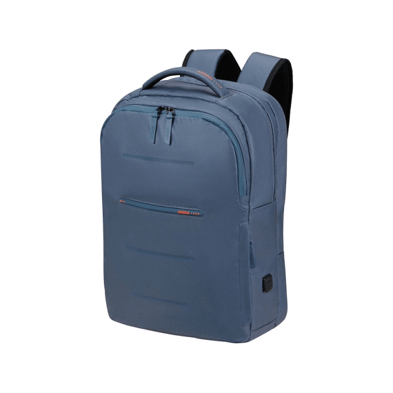 American Tourister Urban Groove Ug11 Laptop Backpack 15.6 Inch Tech Navy/orange