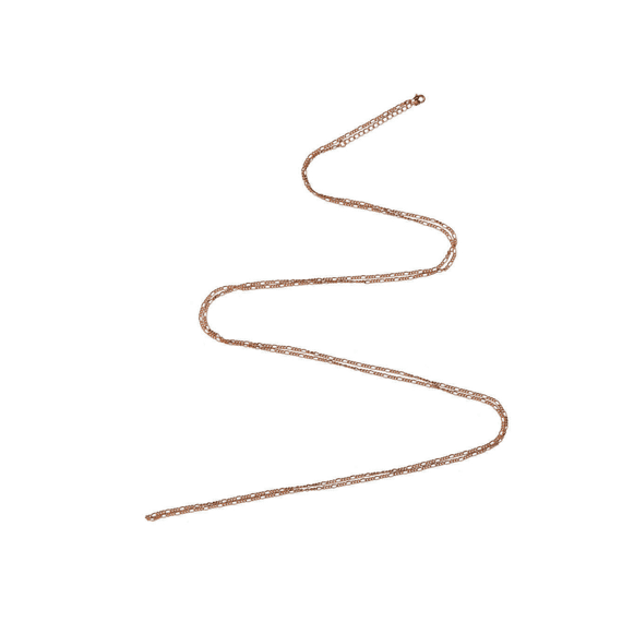 Bola Ketting Rose Gold