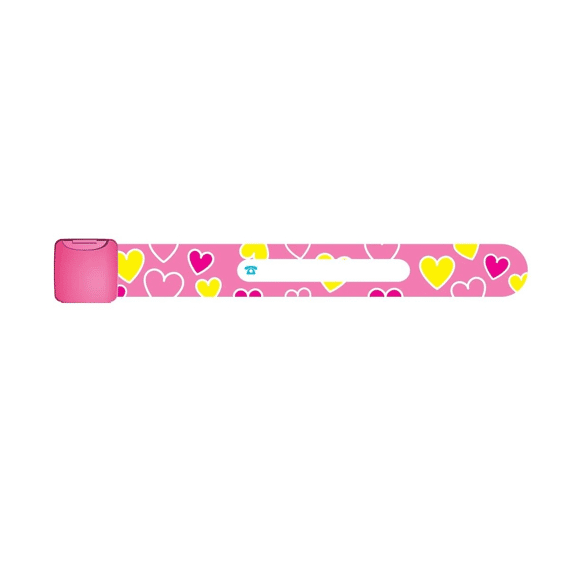Infoband Hartjes Roze