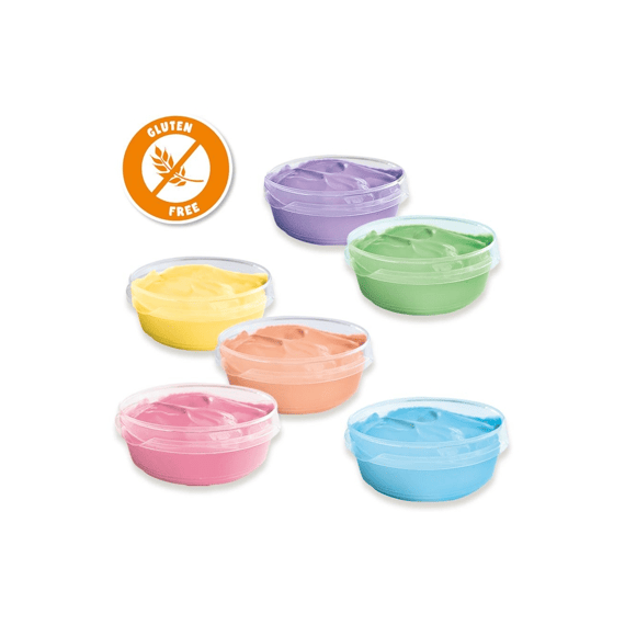 Ses Vingerverf Pastel 6 Kleuren 45 Ml