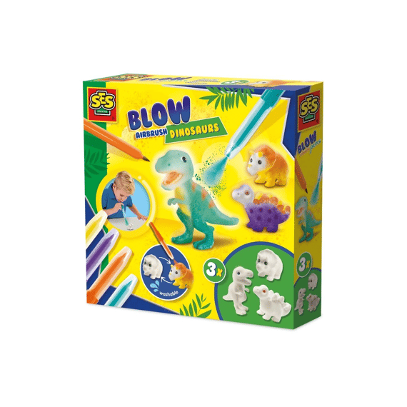Ses Blow Airbrush Pens Dinosaurussen