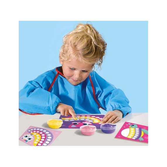 Ses My First Vingerafdruk Verf Fantasie Figuren