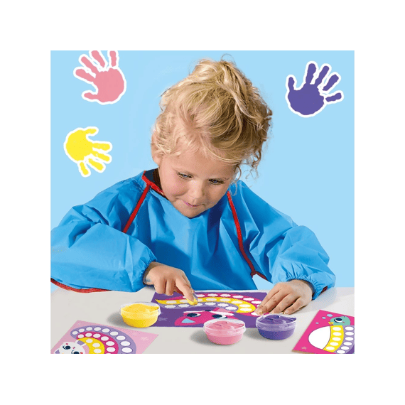 Ses My First Vingerafdruk Verf Fantasie Figuren