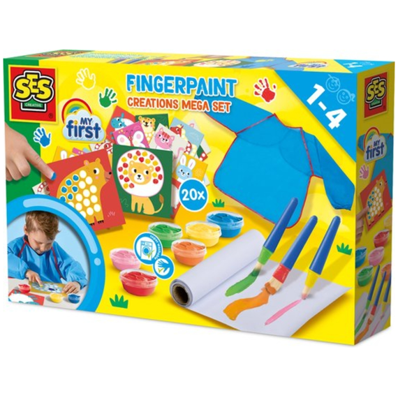 Ses My First Vingerverf Creaties Mega Set