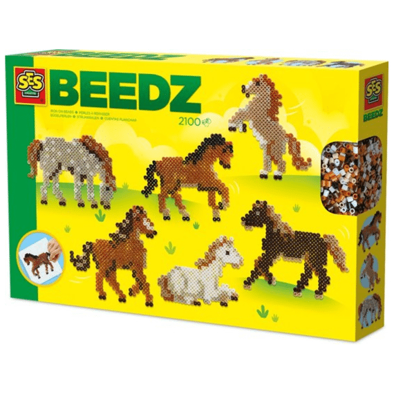 Ses Strijkkralen Wilde Paarden
