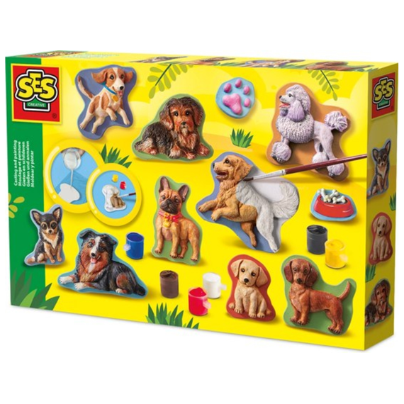 Ses Gieten En Schilderen Honden