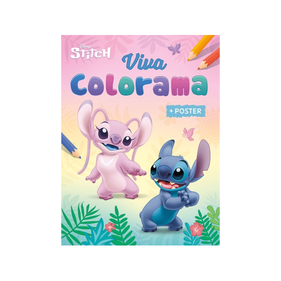 Kleurboek Disney Viva Colorama Stitch