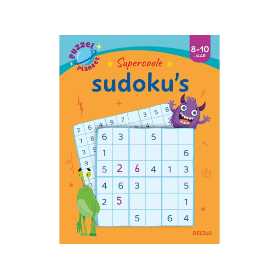 Puzzelplaneet Superleuke Sudokus 8-10j