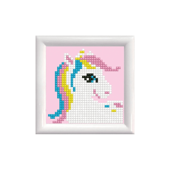 Diamond Painting Pretty Pony 10x10cm Diamond Dotz