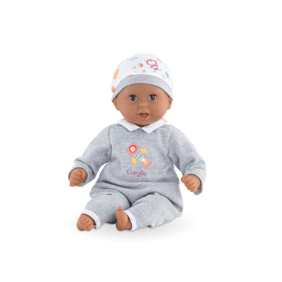 Corolle 100487 Pop Bébé Calin Marius 30cm - Grijs Pakje - Getint