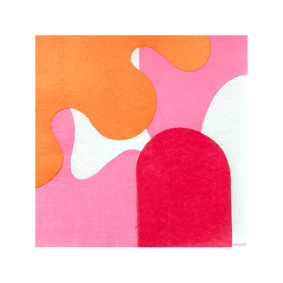 Françoise Paviot Servet 40x40cm 20stuks Form