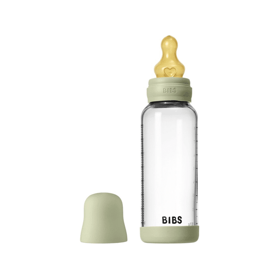 Bibs Zuigfles Glas 240ml Sage