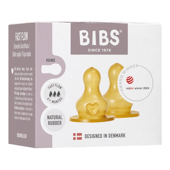 Bibs Zuigspenen Latex Duopack Fast
