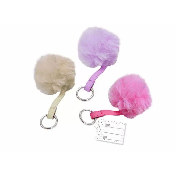 Pompom Sleutelhanger De Liefste Assortiment Prijs Per Stuk
