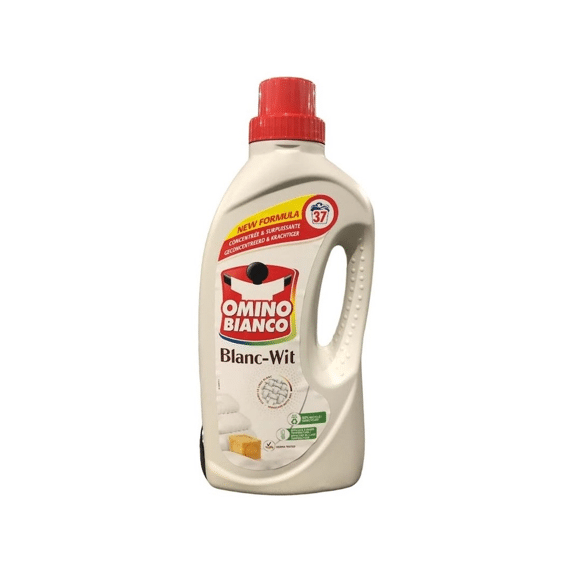 Omino Bianco Wasmiddel Vloeibaar Wit 37 Scoops/1.48l
