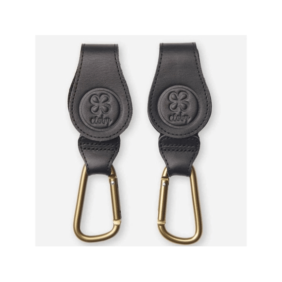 Cloby Stroller Hooks Black