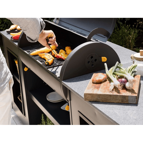 Boretti Barilo Top Houtskoolbarbecue - Inbouw