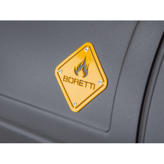 Boretti Barilo Top Houtskoolbarbecue - Inbouw