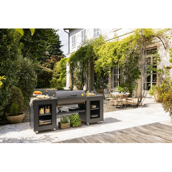 Boretti Barilo Top Houtskoolbarbecue - Inbouw