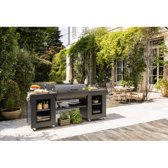 Boretti Barilo Top Houtskoolbarbecue - Inbouw