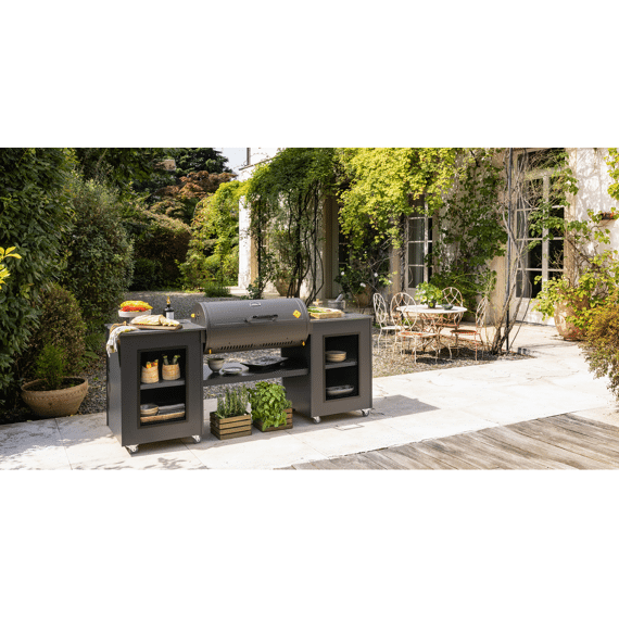 Boretti Barilo Top Houtskoolbarbecue - Inbouw