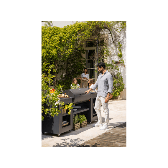 Boretti Barilo Top Houtskoolbarbecue - Inbouw